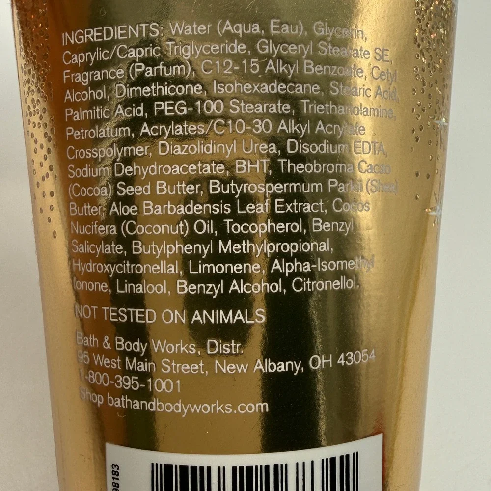 Bath & Body Works In The Stars Body Cream 8 oz Gold Ultra Shea Moisture
